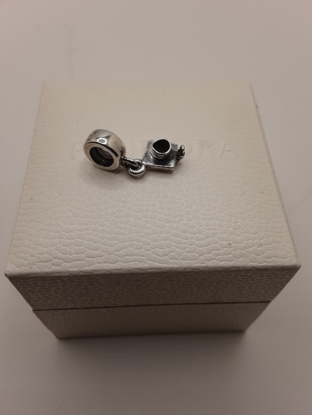 Authentic Pandora Sterling Silver Education Graduation Cap Dangle Charm - Picture 7 of 8